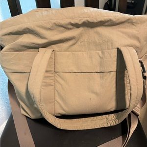 Lululemon beige tote bag